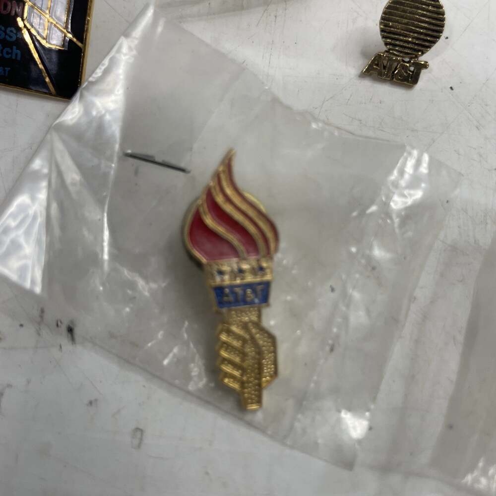 100 80s-90s VTG LAPEL HAT PINS. OLYMPICS, ATT, Samsung, & Coca Cola